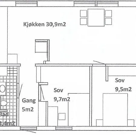 Tromso, Skarvegen 18, Two Bedrooms شقة ترومسو